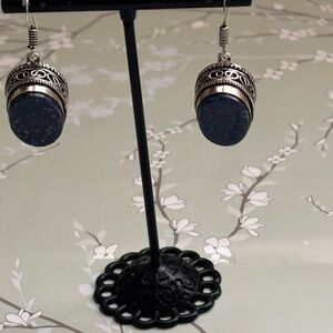 Lapis Lazuli sterling silver earrings